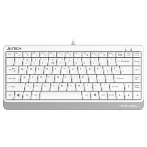 Клавиатура A4Tech Fstyler FKS11 белый/серый USB